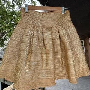 Beulah Gold bubble skirt